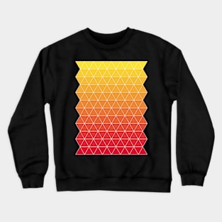 Red and yellow Crewneck Sweatshirt